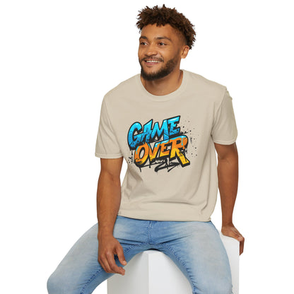 Unisex Softstyle T-Shirt - Gaming Game Over