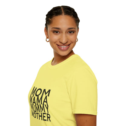 Mom-Inspired Unisex Softstyle T-Shirt | Perfect Gift for Mothers