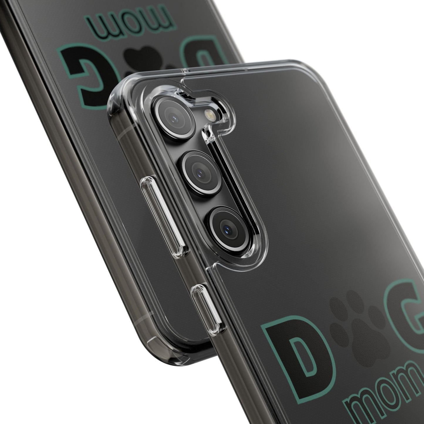Dog Mom Clear Phone Case - Perfect Gift for Pet Lovers