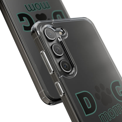 Dog Mom Clear Phone Case - Perfect Gift for Pet Lovers