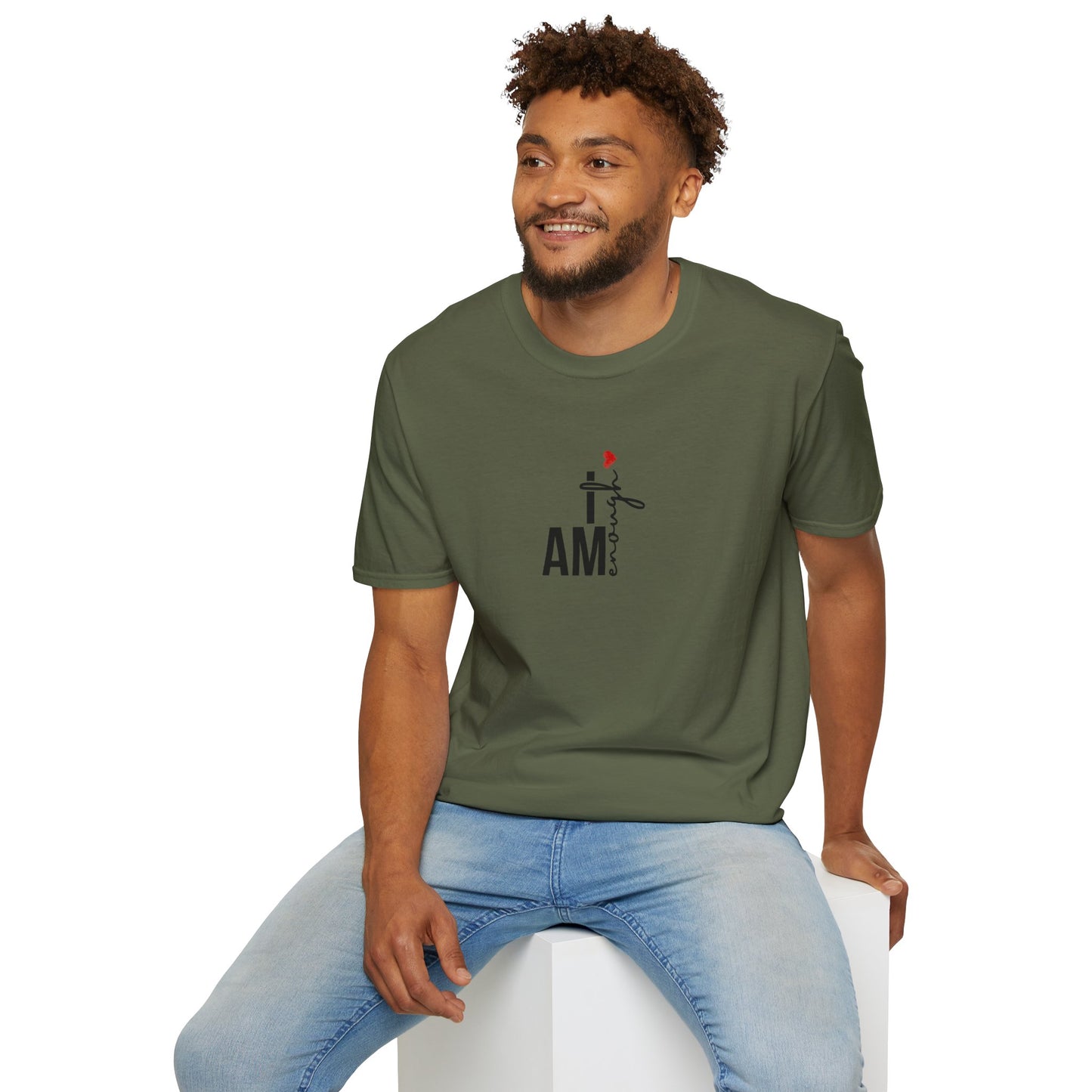 Unisex Softstyle T-Shirt I am enough