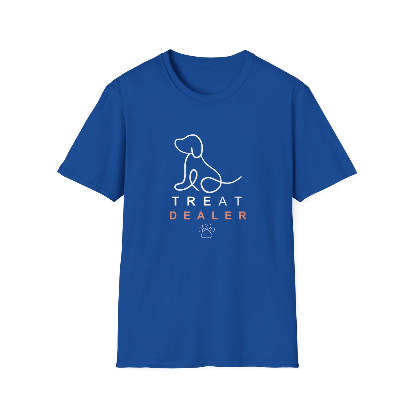 Treat Dealer Dog Lover's Unisex T-Shirt - 'Treat Dealer' Design, Pet Owner Gift, Cute Dog Apparel, Animal Lover Shirt, Dog Mom/Dad Tee, Casual Wear