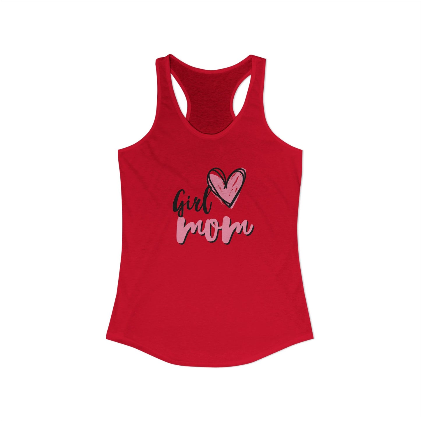 Women's Ideal Racerback Tank Girl Mom