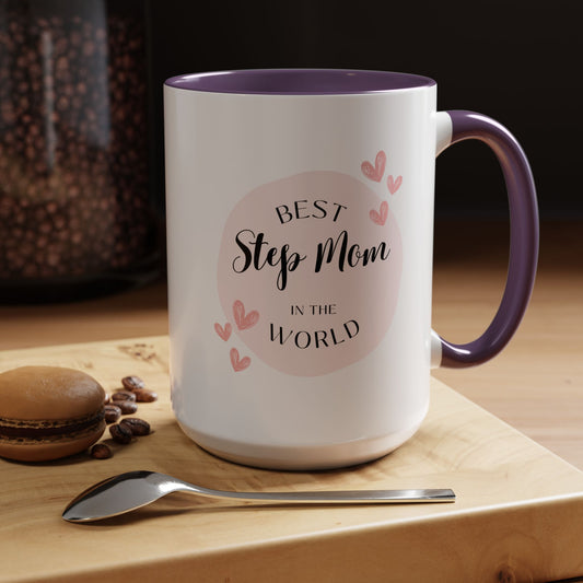 Best Step Mom Coffee Mug – Heartfelt Gift for Mother's Day & Special Occasions