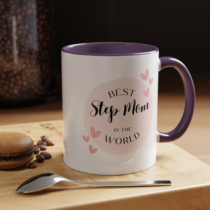 Best Step Mom Coffee Mug – Heartfelt Gift for Mother's Day & Special Occasions