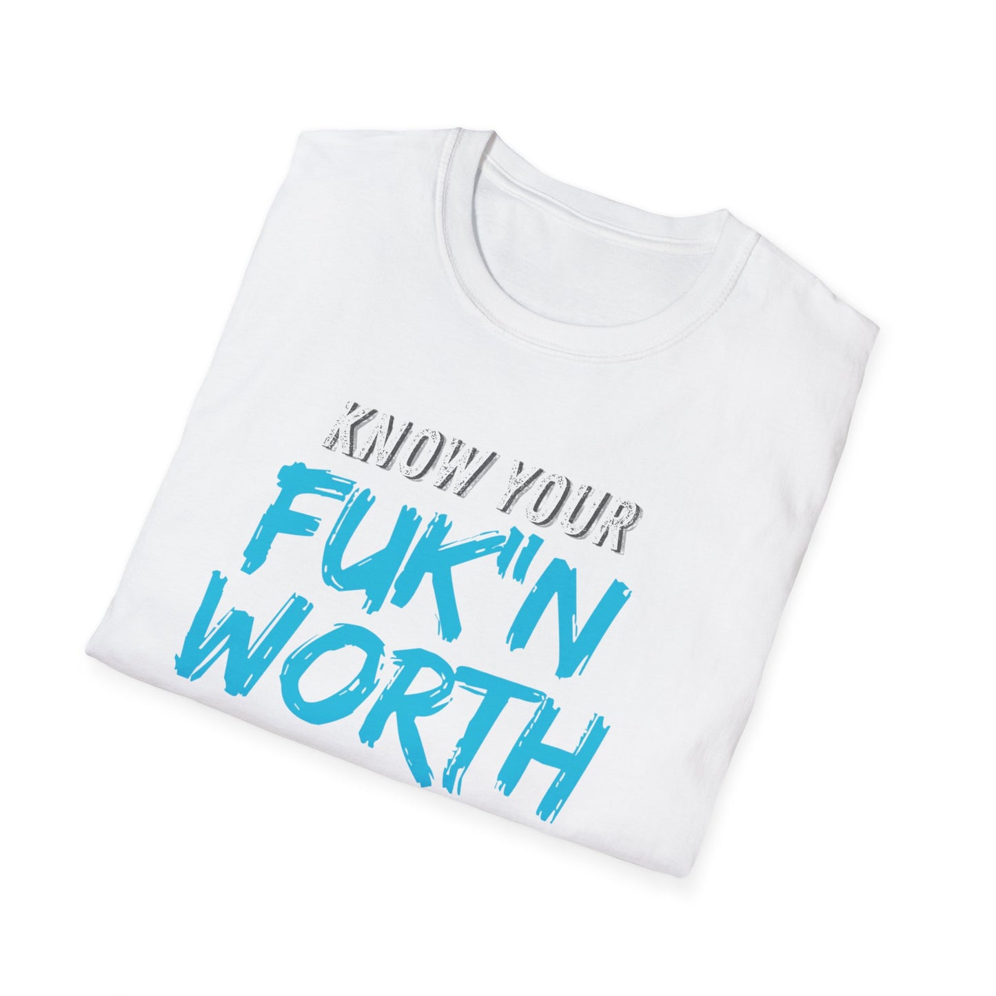 Your Worth Empowering Statement Tee, Know Your Worth Shirt, Inspirational Graphic T-Shirt, Motivational Casual Wear, Gifts for Friends, Unisex [...]