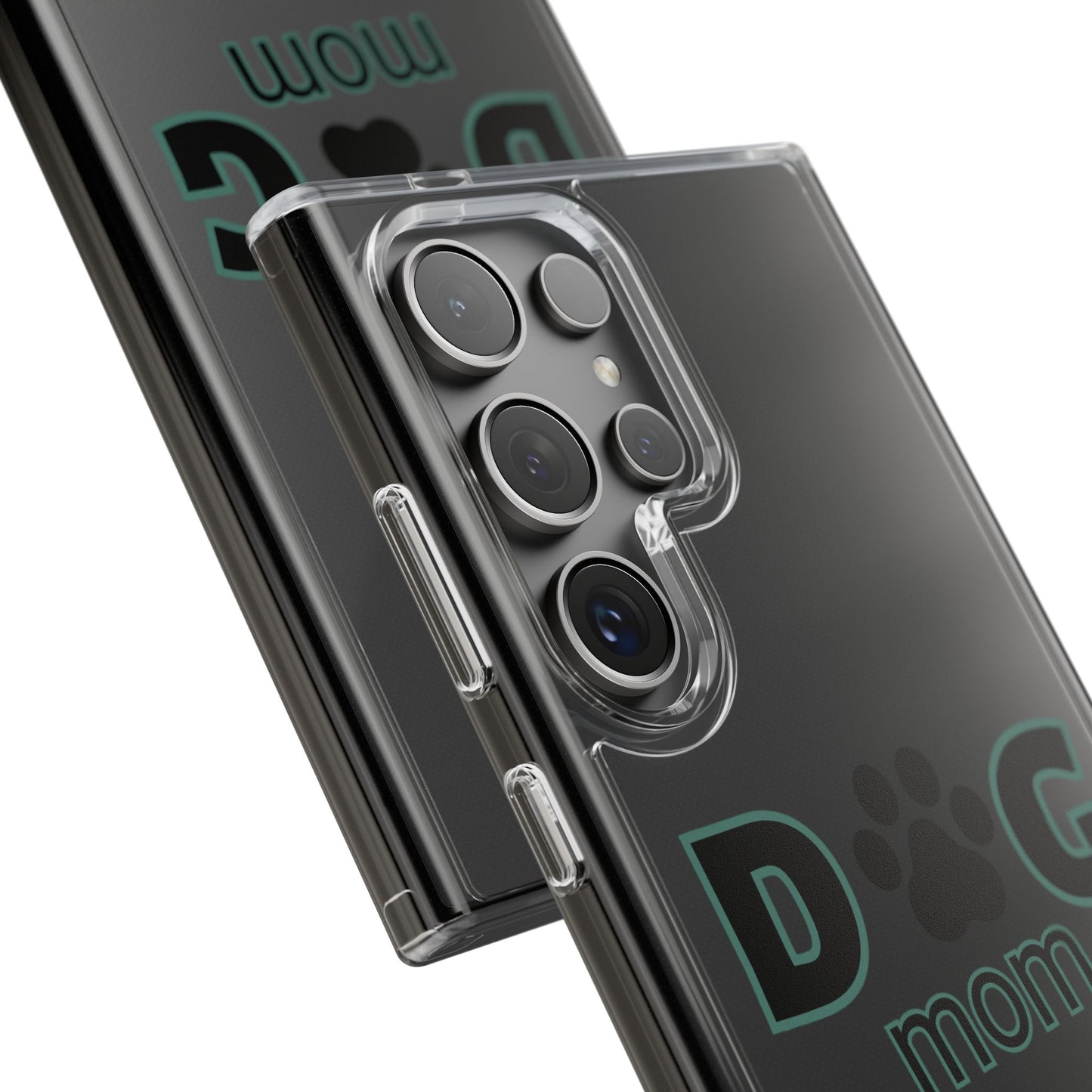 Dog Mom Clear Phone Case - Perfect Gift for Pet Lovers