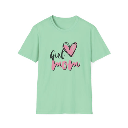 Girl Love Mom T-Shirt | Unisex Softstyle Tee for Mother's Day
