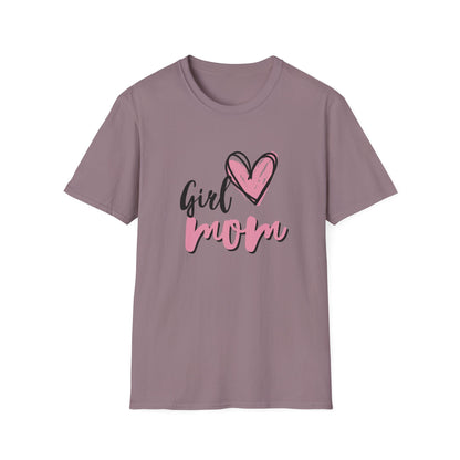 Girl Love Mom T-Shirt | Unisex Softstyle Tee for Mother's Day