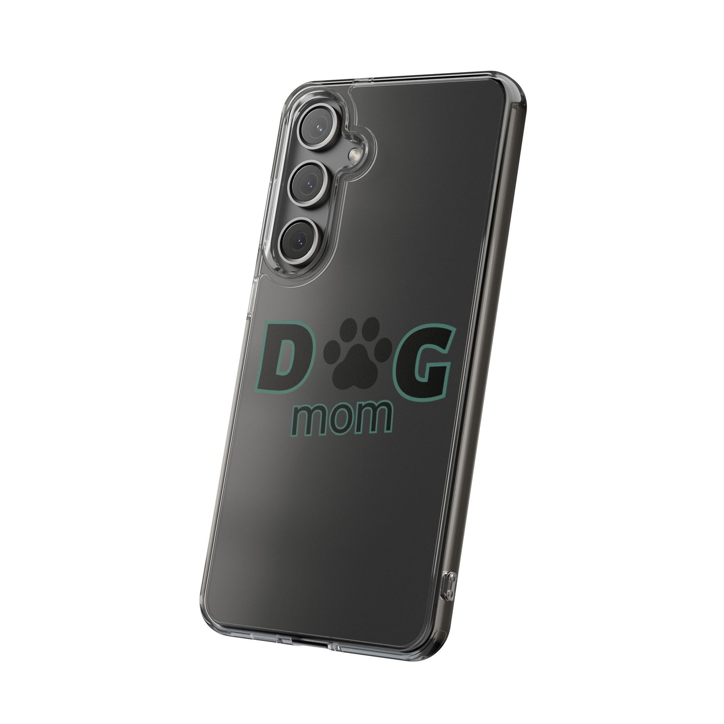 Dog Mom Clear Phone Case - Perfect Gift for Pet Lovers