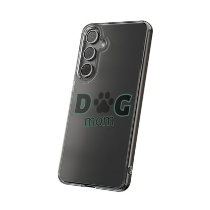 Dog Mom Clear Phone Case - Perfect Gift for Pet Lovers