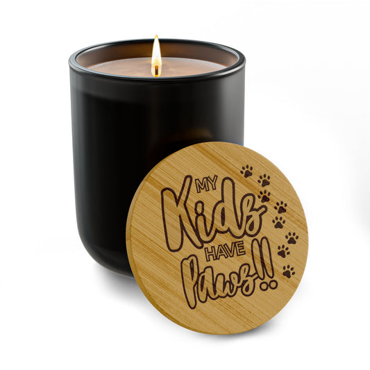 Scented Soy Candle, 14oz  My Kids Have Paws (Engraving)