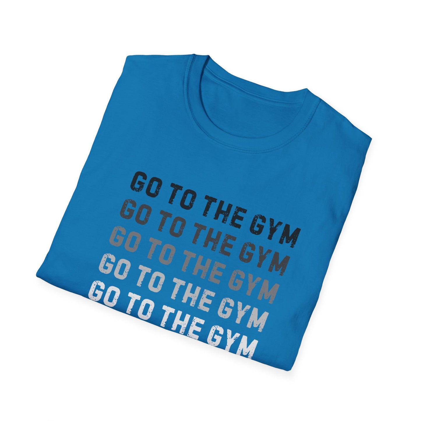 Go to the Gym Motivation Unisex T-Shirt, Workout Tee, Fitness Apparel, Exercise Shirt, Gift for Gym Lovers, Casual Wear