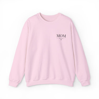 Mom Life Crewneck Sweatshirt - Cozy Unisex Pullover for Mother's Day