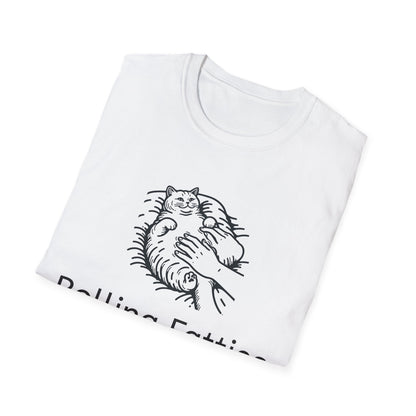 Rolling Fatties Unisex Softstyle T-Shirt, Funny Graphic Tee, Casual Wear, Gift for Hippies, Unique Gift, Birthday Apparel