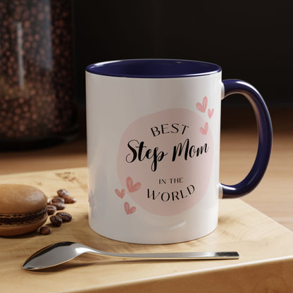 Best Step Mom Coffee Mug – Heartfelt Gift for Mother's Day & Special Occasions