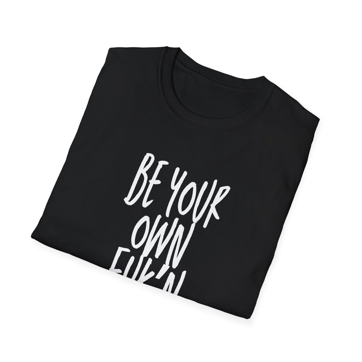 Be Your Own Hero Unisex Softstyle T-Shirt, Casual Graphic Tee, Comfortable Daily Wear, Great for Gifting, Perfect for Holidays