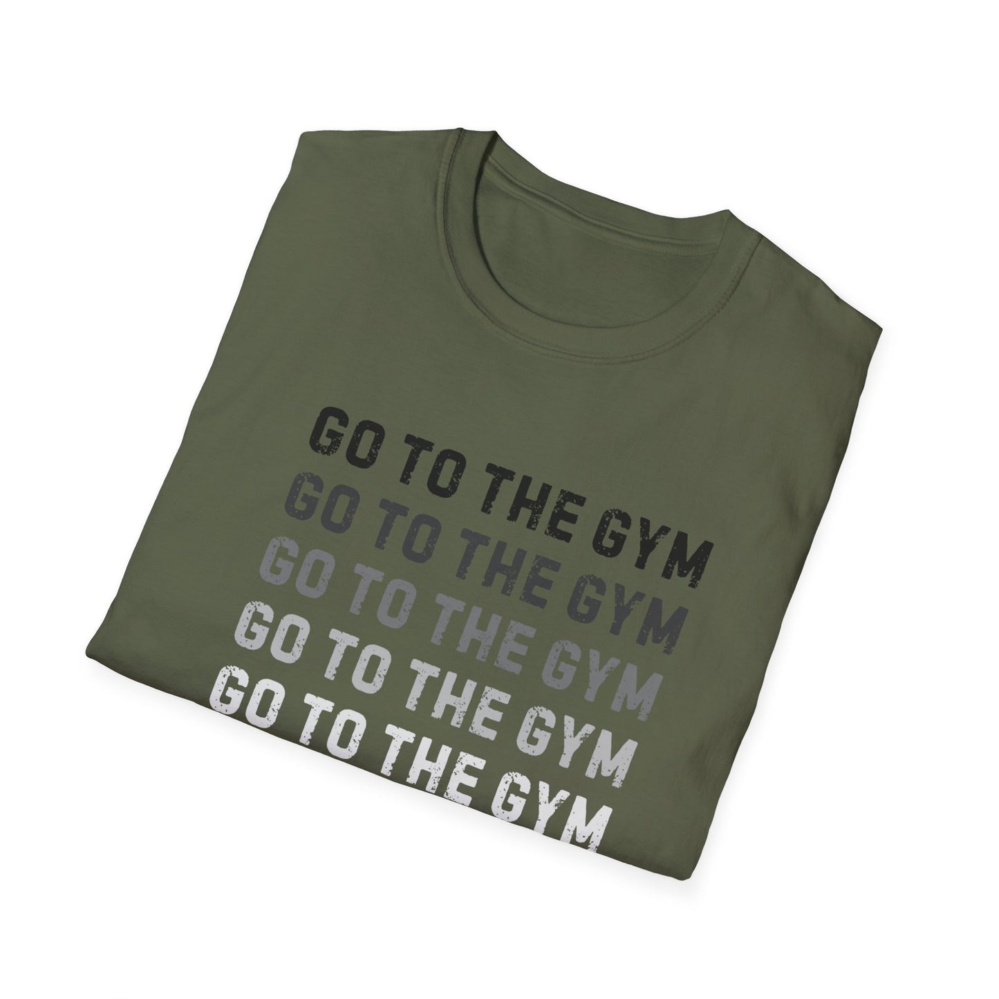 Go to the Gym Motivation Unisex T-Shirt, Workout Tee, Fitness Apparel, Exercise Shirt, Gift for Gym Lovers, Casual Wear