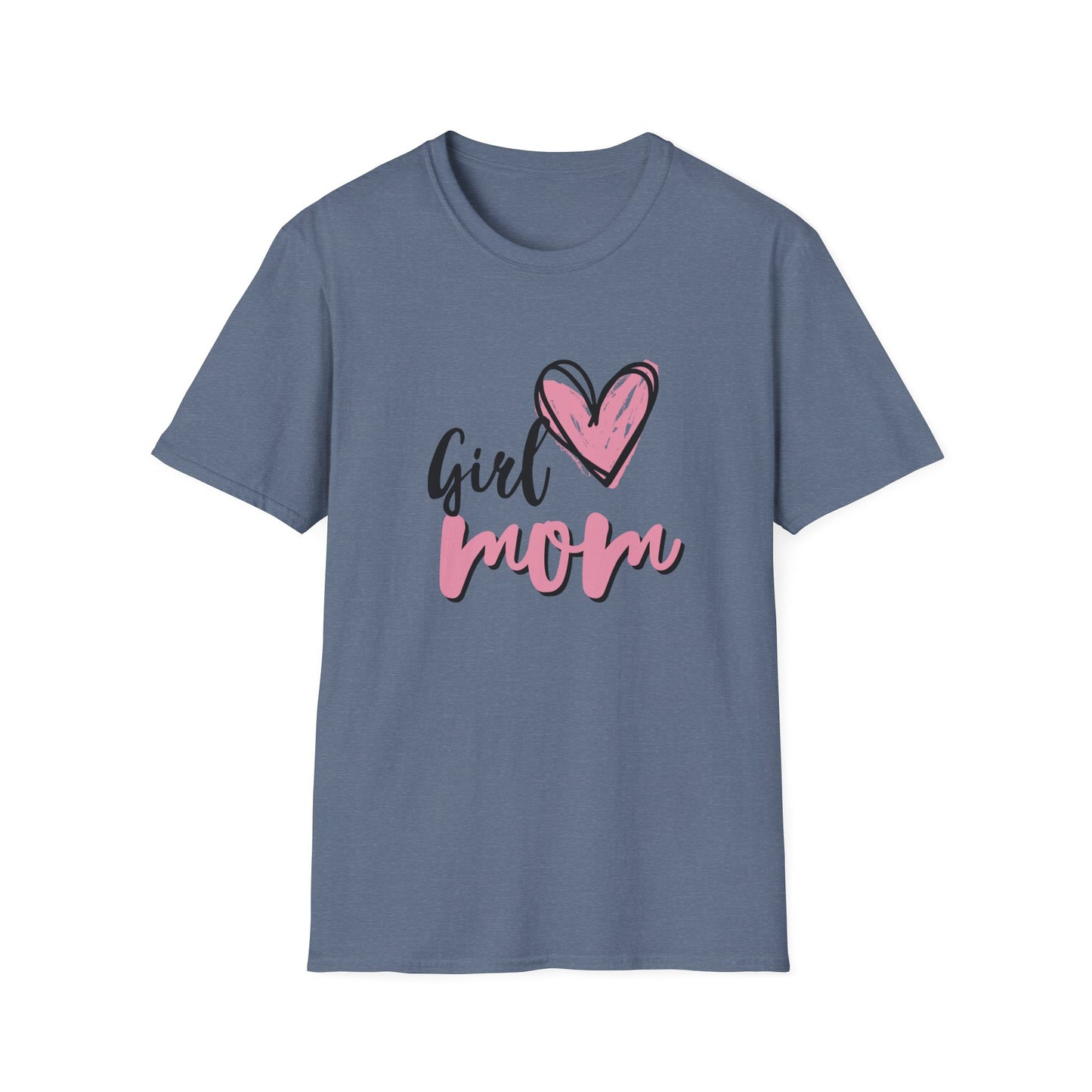 Girl Love Mom T-Shirt | Unisex Softstyle Tee for Mother's Day