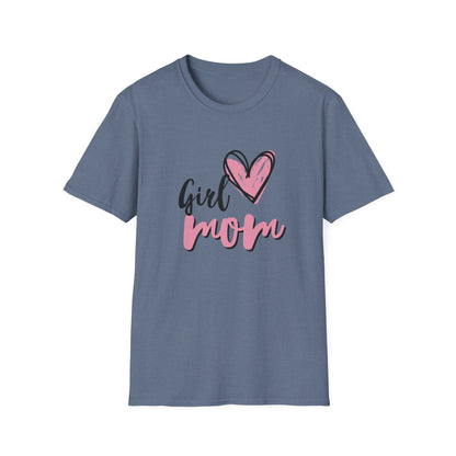 Girl Love Mom T-Shirt | Unisex Softstyle Tee for Mother's Day