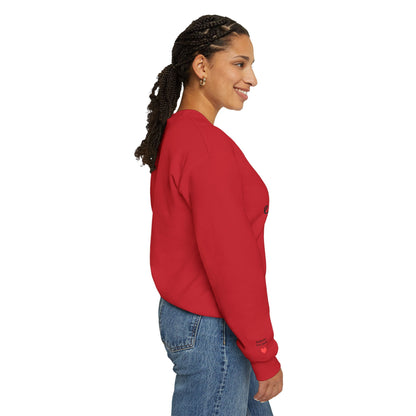 Unisex Mother's day Mama with Child Names Personalize Embroider Heavy Blend™ Crewneck Sweatshirt