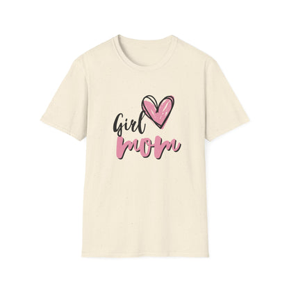 Girl Love Mom T-Shirt | Unisex Softstyle Tee for Mother's Day