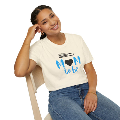 Unisex Softstyle T-Shirt Boy Mom to Be