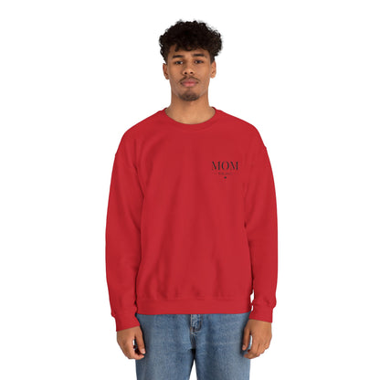 Mom Life Crewneck Sweatshirt - Cozy Unisex Pullover for Mother's Day