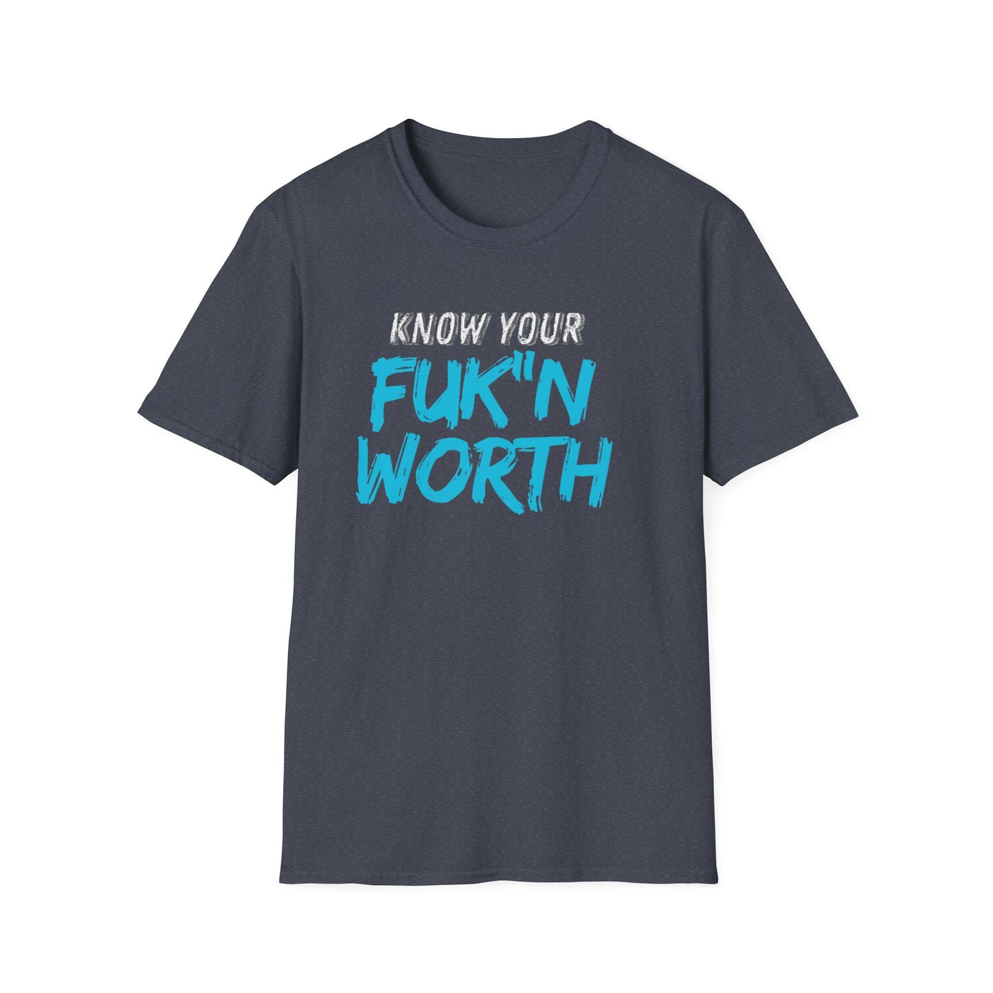 Your Worth Empowering Statement Tee, Know Your Worth Shirt, Inspirational Graphic T-Shirt, Motivational Casual Wear, Gifts for Friends, Unisex [...]