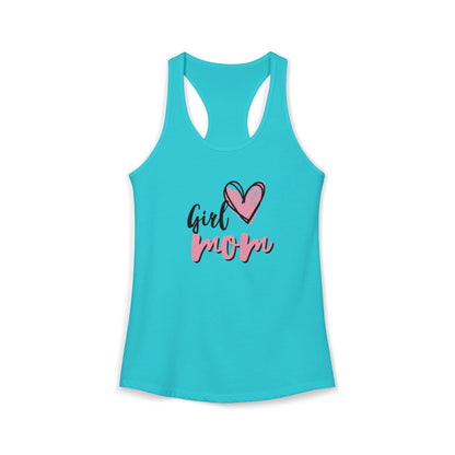 Women's Ideal Racerback Tank Girl Mom