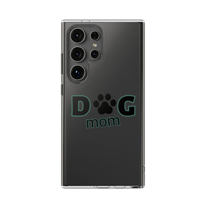 Dog Mom Clear Phone Case - Perfect Gift for Pet Lovers