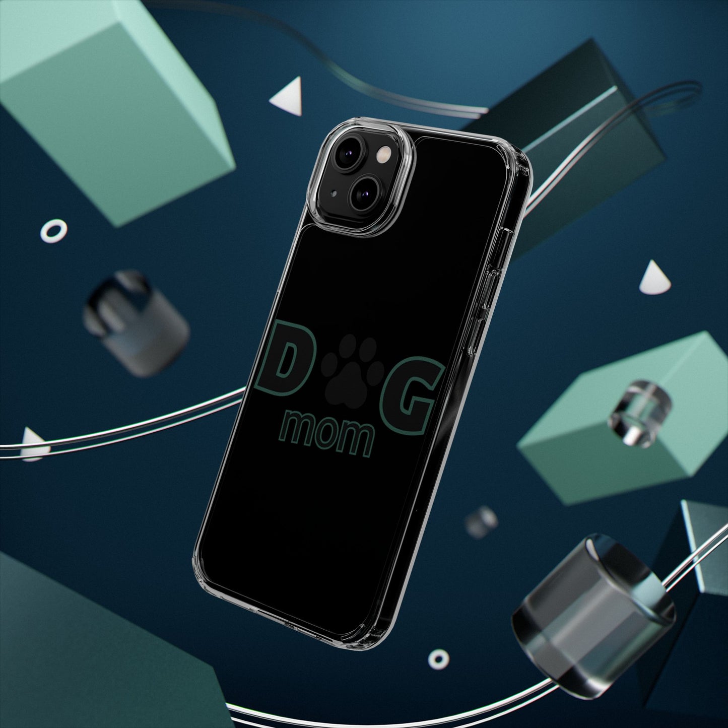 Dog Mom Clear Phone Case - Perfect Gift for Pet Lovers