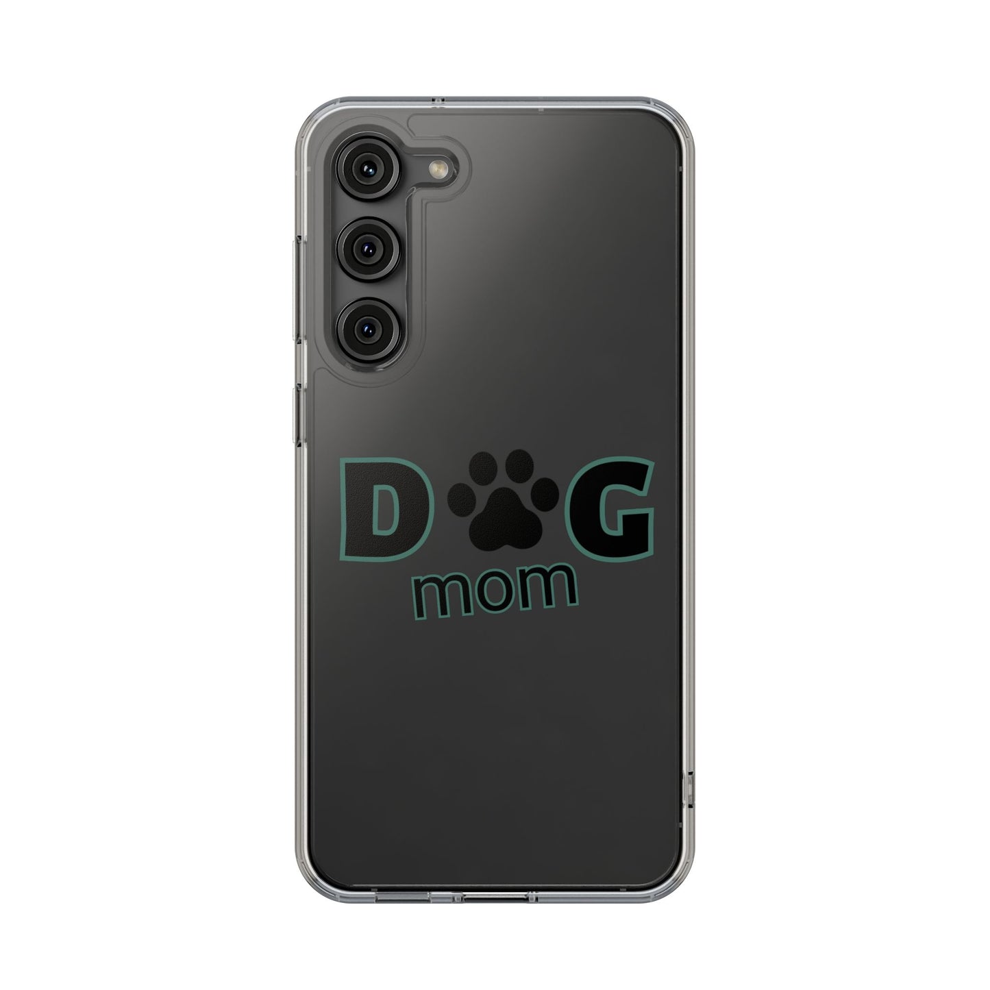 Dog Mom Clear Phone Case - Perfect Gift for Pet Lovers