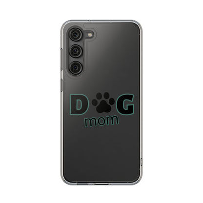 Dog Mom Clear Phone Case - Perfect Gift for Pet Lovers