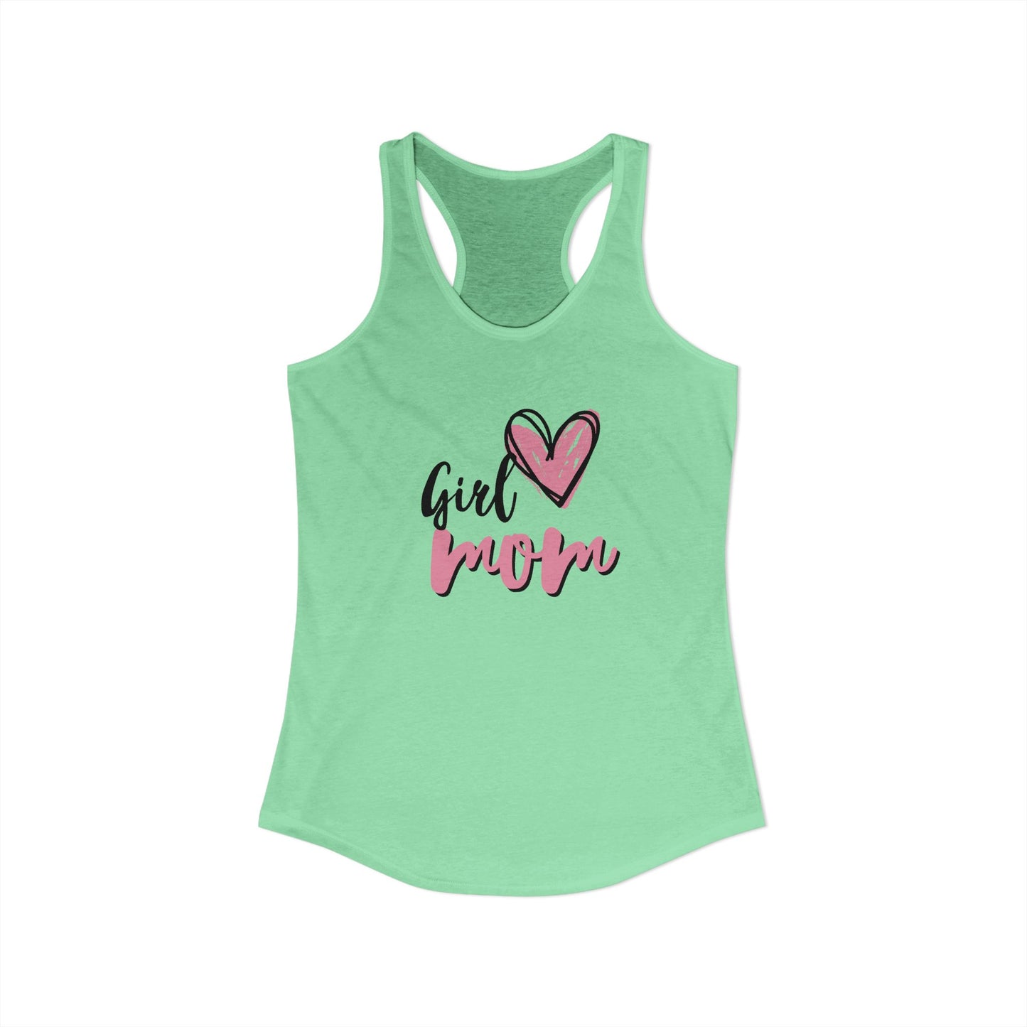 Women's Ideal Racerback Tank Girl Mom