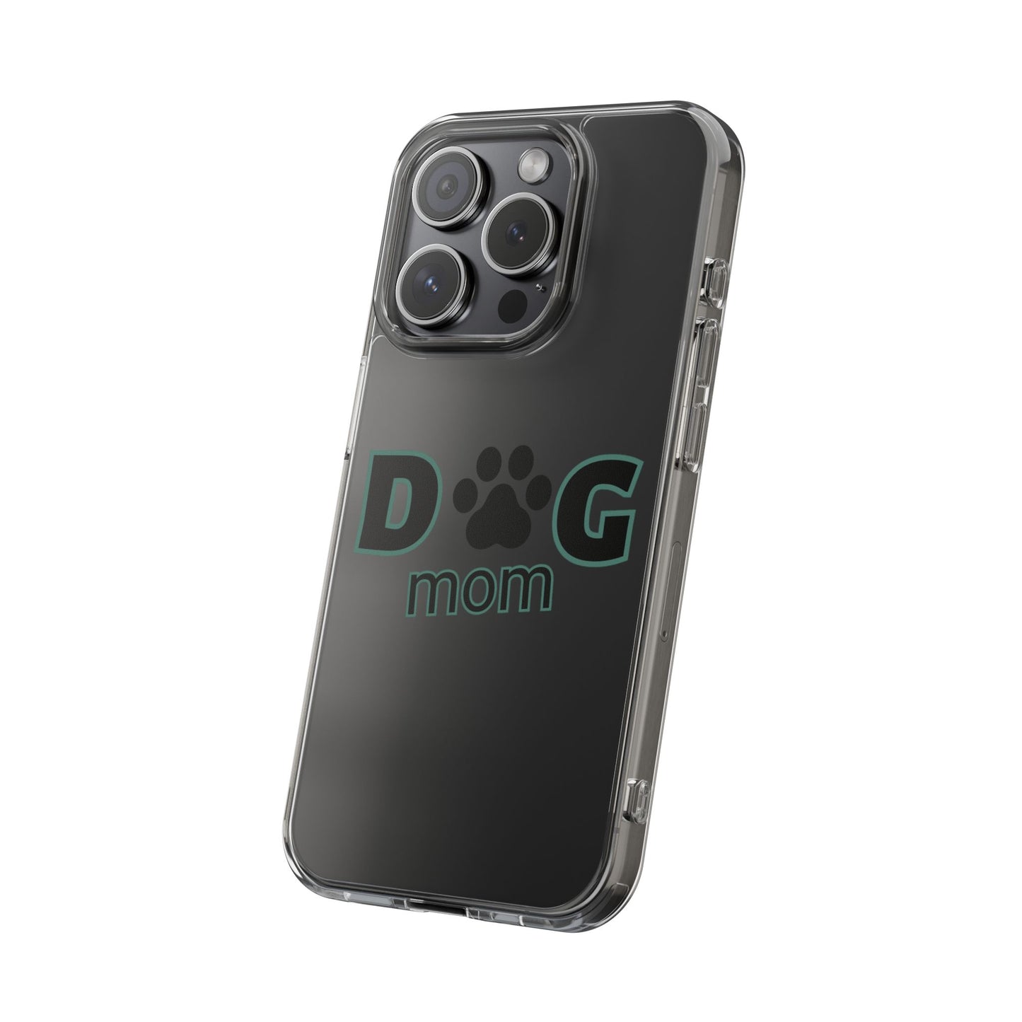 Dog Mom Clear Phone Case - Perfect Gift for Pet Lovers