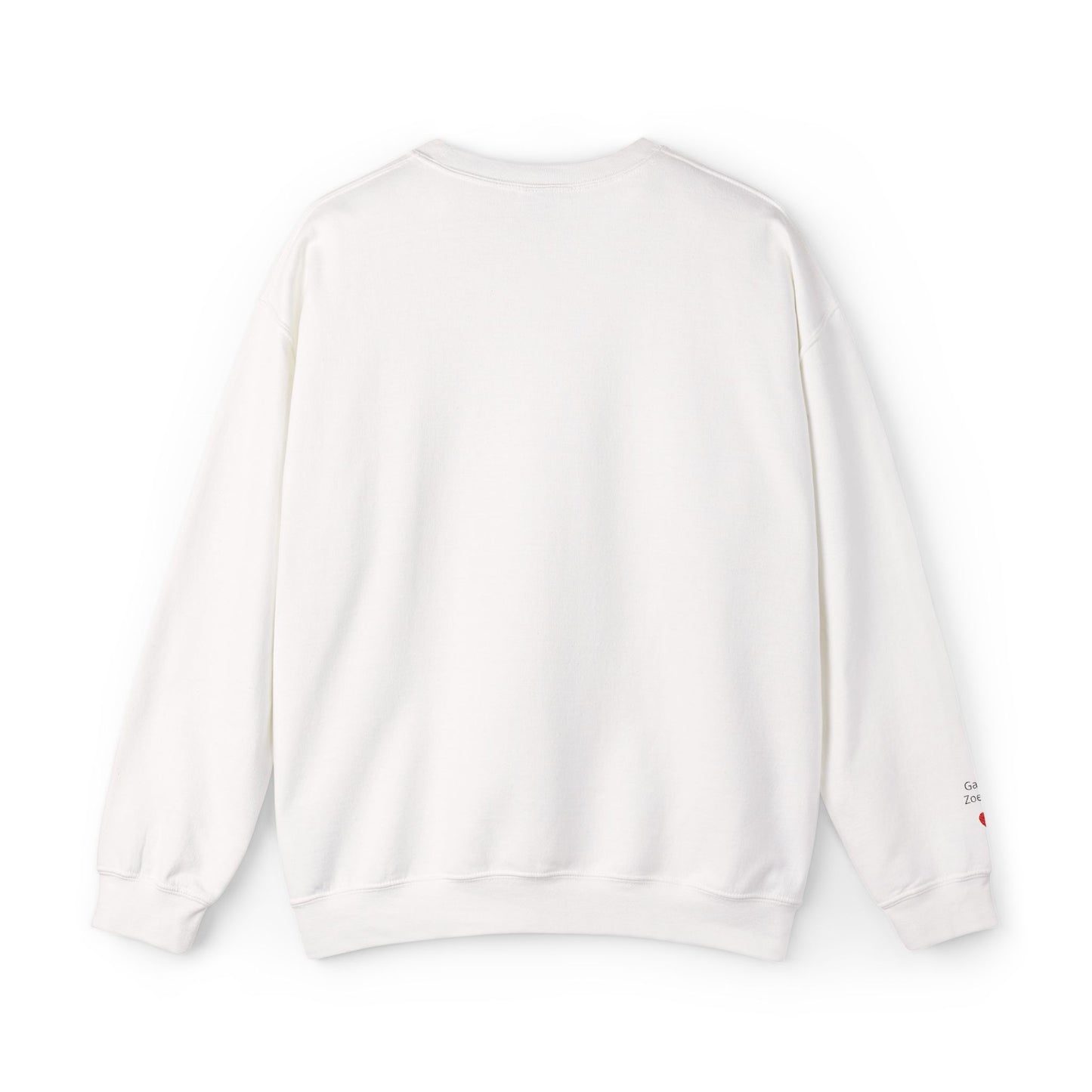 Unisex Mother's day Mama with Child Names Personalize Embroider Heavy Blend™ Crewneck Sweatshirt