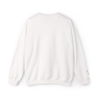 Unisex Mother's day Mama with Child Names Personalize Embroider Heavy Blend™ Crewneck Sweatshirt