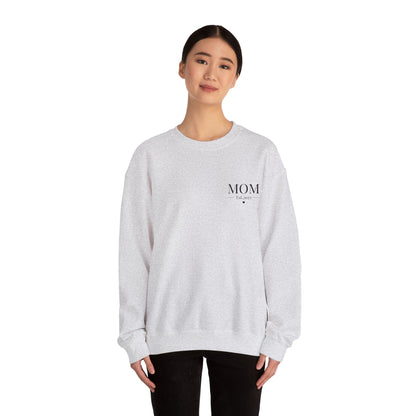 Mom Life Crewneck Sweatshirt - Cozy Unisex Pullover for Mother's Day