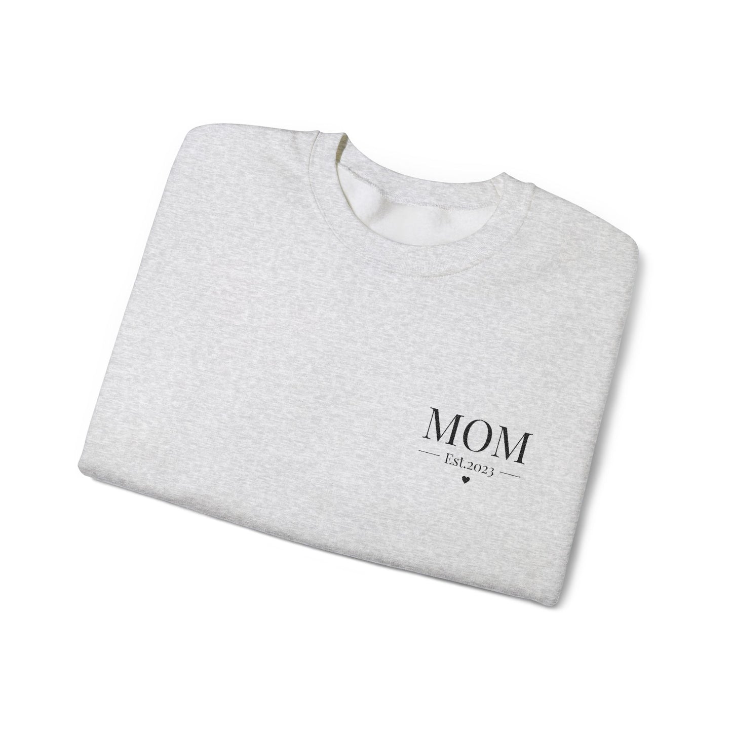 Mom Life Crewneck Sweatshirt - Cozy Unisex Pullover for Mother's Day