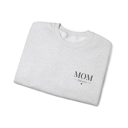 Mom Life Crewneck Sweatshirt - Cozy Unisex Pullover for Mother's Day