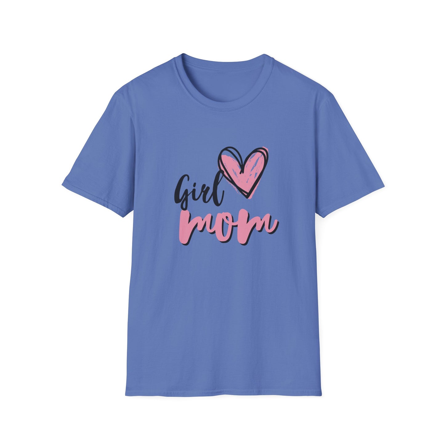 Girl Love Mom T-Shirt | Unisex Softstyle Tee for Mother's Day