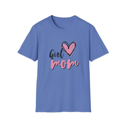 Girl Love Mom T-Shirt | Unisex Softstyle Tee for Mother's Day