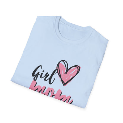 Girl Love Mom T-Shirt | Unisex Softstyle Tee for Mother's Day
