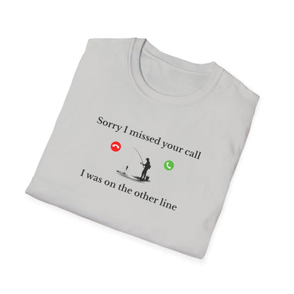 Unisex Softstyle T-Shirt - I was on the other line