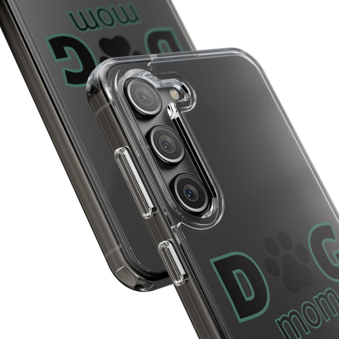 Dog Mom Clear Phone Case - Perfect Gift for Pet Lovers