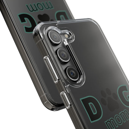 Dog Mom Clear Phone Case - Perfect Gift for Pet Lovers