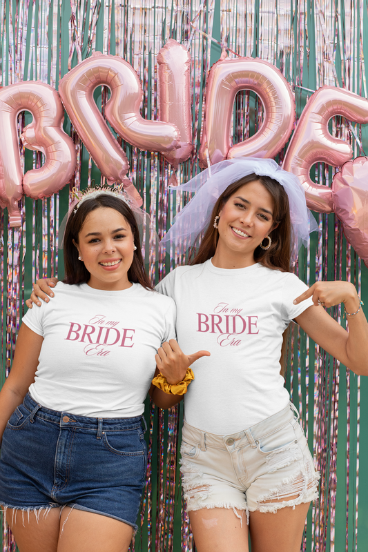 Bride Era T-Shirt - Perfect for Wedding Celebrations, Engagement Parties, Bachelorette, Bridal Showers, Bride Gifts