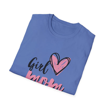 Girl Love Mom T-Shirt | Unisex Softstyle Tee for Mother's Day
