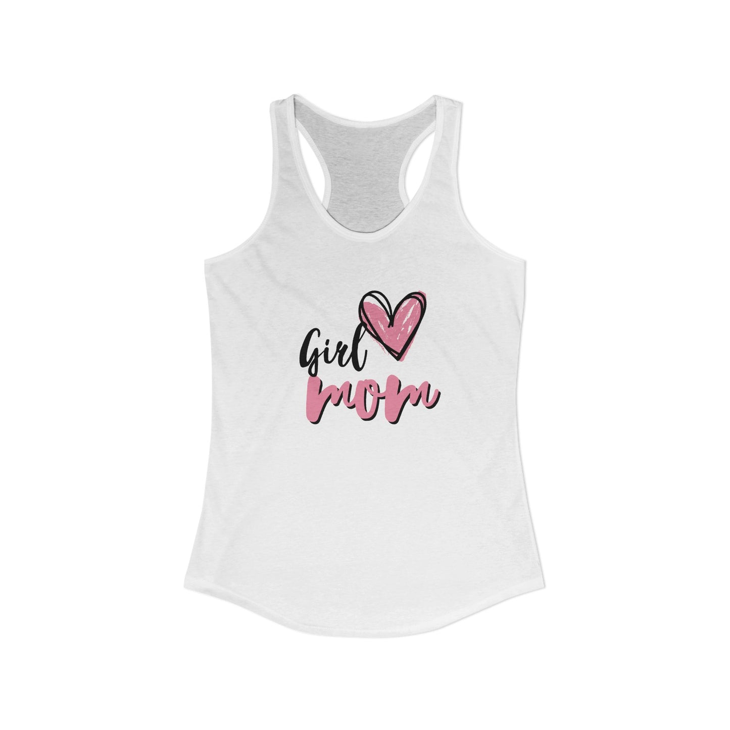 Women's Ideal Racerback Tank Girl Mom